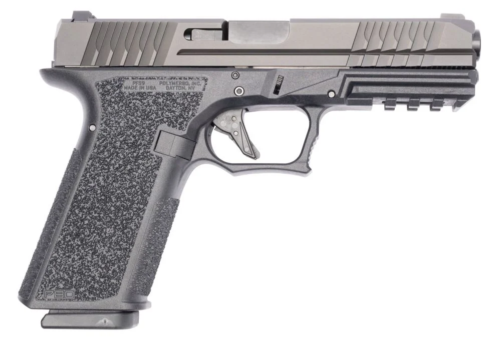 Polymer80 PFS9 Full Size 9mm Blue/Black Pistol