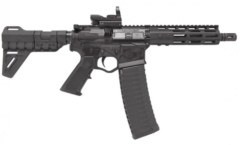 American Tactical Omni Hybrid MAXX PSB Pistol 5.56 / .223 Rem 7.5" 60-Round, Duo Sight