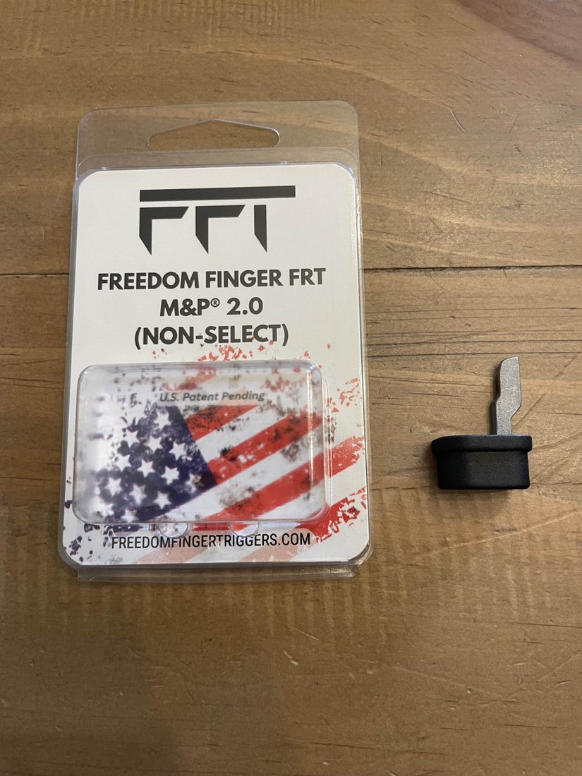 BLEMISHED Freedom Finger FRT Trigger for Smith & Wesson M&P 2.0 - Stainless Steel Non-Select Version