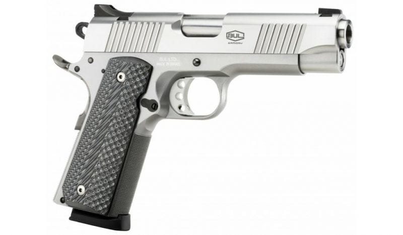 Bul Armory Commander Stainless .45 ACP 4.25" Barrel 8-Round