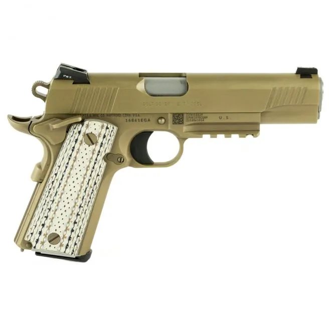Colt M45A1 Zinc Brown Ion Bond .45 ACP 5" 7-Round