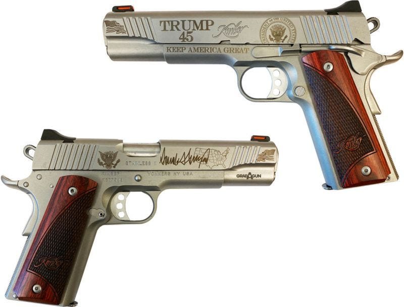 Kimber Stainless II Stainless Steel .45 ACP 5" 7-Round Trump 2020 Exclusive