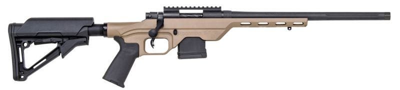 Mossberg MVP Light Chassis Tan / Black .223 Rem / 5.56 16.25" 10-Round Threaded Barrel