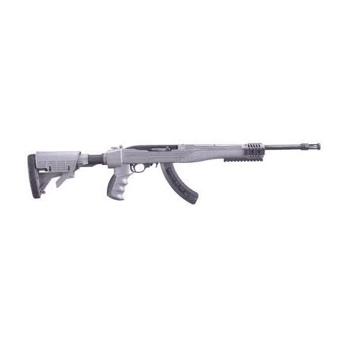 Ruger 10/22 Tactical .22 LR 16.62" 25-Round, ATI Destroyer Folding Stock, Black / Grey