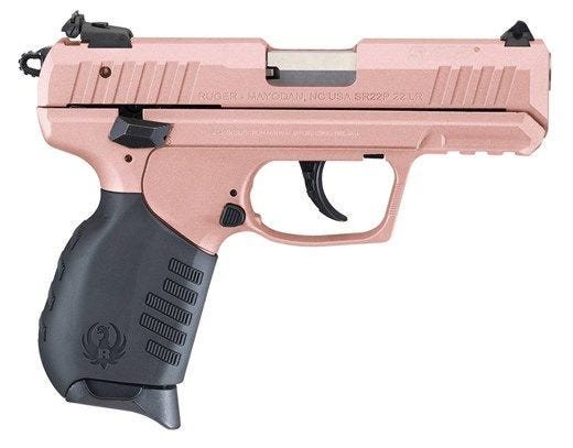 Ruger SR22 Pistol .22 LR Rose Gold 3.5" 10-Round