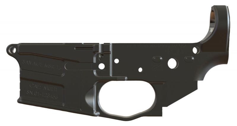 Savage MSR 15 Recon AR-15 Stripped Lower Receiver