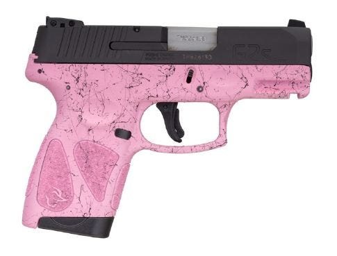 Taurus G2S Pink / Black 9mm 3.25" Barrel 7-Round Adjustable Sights