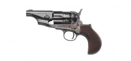 Taylor's & Co. 1860 Army Snub Nose with Flattop Birdshead Grips Blued .44 3" 6-Round