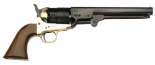 Traditions 1851 Navy .36 Cal Black Powder Revolver, Brass Frame 7.5"