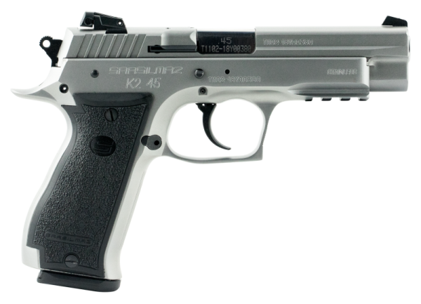 SAR USA K2 STAINLESS .45 ACP 4.7" BARREL 14-ROUNDS