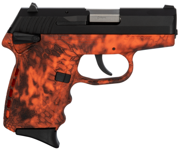 SCCY CPX-1 CARBON KRYPTEK INFERNO 9MM 3.1" BARREL 10-ROUNDS