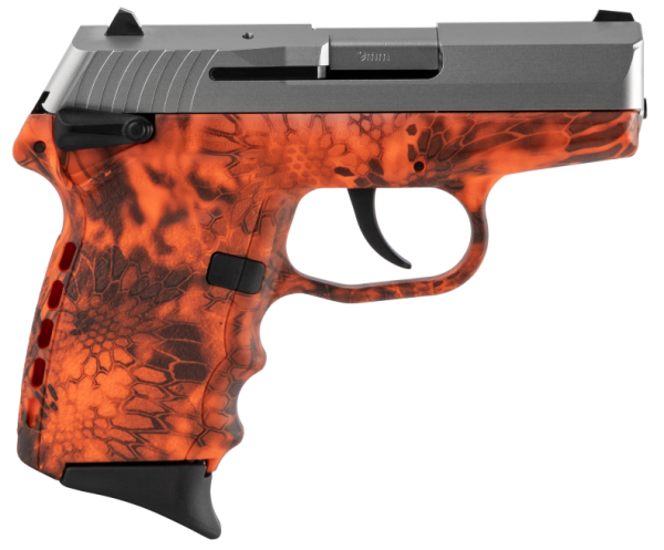 SCCY CPX-1 CARBON KRYPTEK INFERNO / STAINLESS 9MM 3.1" BARREL 10-ROUNDS
