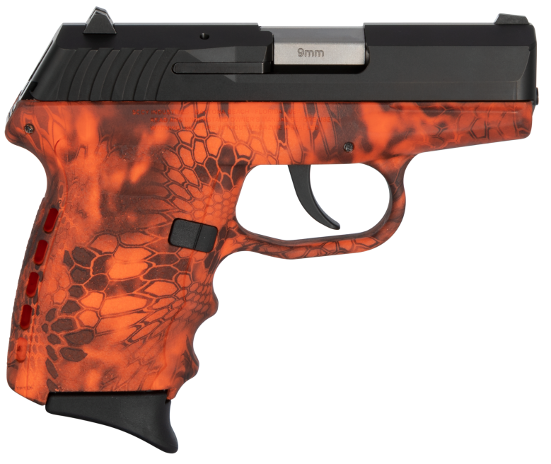 SCCY CPX-2 CARBON KRYPTEK INFERNO 9MM 3.1" BARREL 10-ROUNDS
