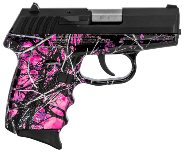 SCCY CPX-2 CARBON MUDDY GIRL 9MM 3.1" BARREL 10-ROUNDS