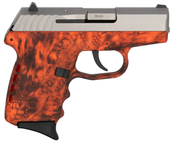 SCCY CPX-2 CARBON KRYPTEK INFERNO / STAINLESS 9MM 3.1" BARREL 10-ROUNDS