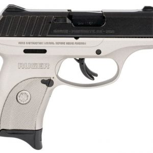 RUGER EC9S SILVER / BLACK 9MM 3.12" BARREL 7-ROUNDS