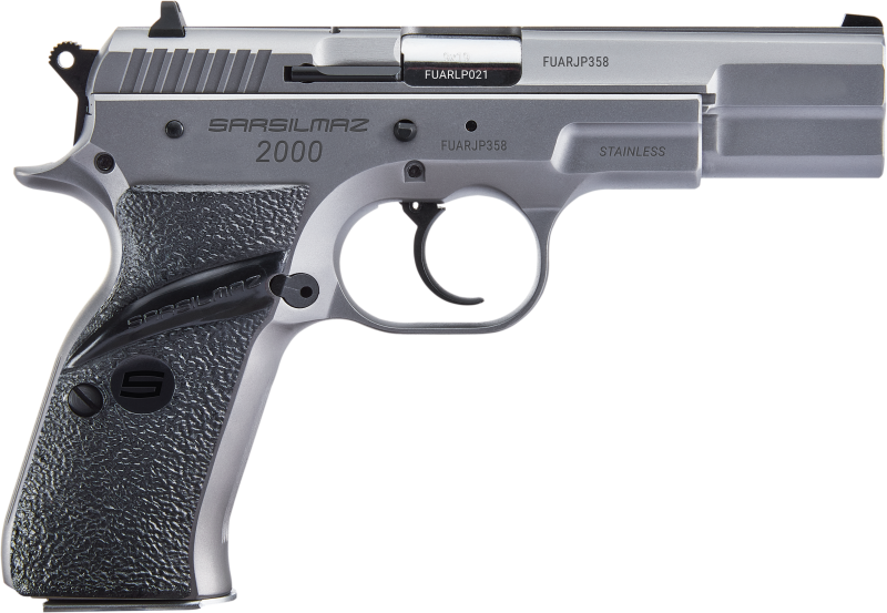 SAR USA 2000-ST PISTOL STAINLESS 9MM 4.5" BARREL 17-ROUNDS