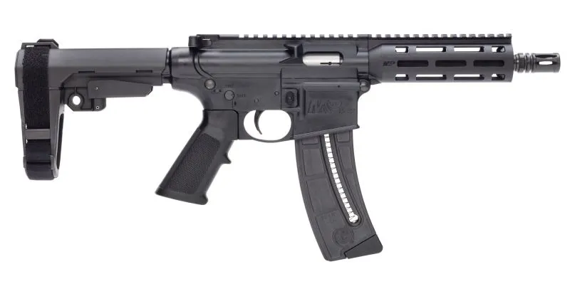 SMITH AND WESSON M&P15-22 PISTOL .22 LR 8" BARREL 25-ROUNDS