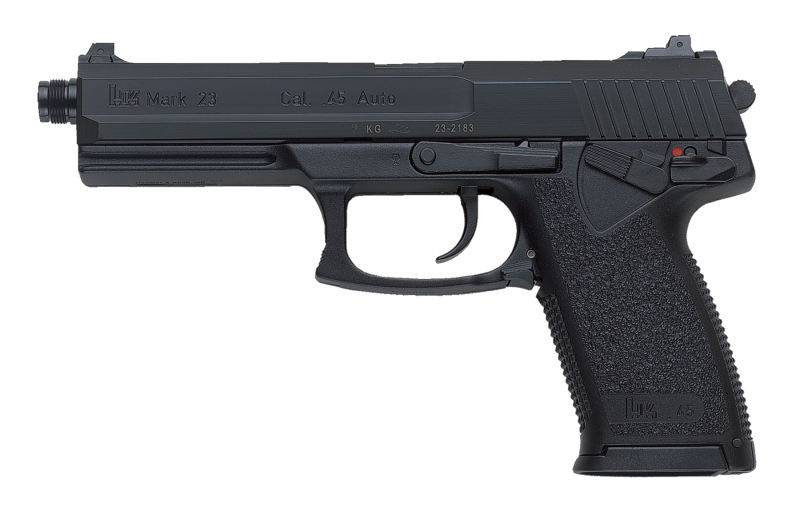 HECKLER AND KOCH MARK 23 .45 ACP 5.87" BARREL 10-ROUNDS THREADED BARREL