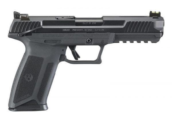 RUGER-57 PISTOL 5.7X28MM 10 ROUNDS - ADJUSTABLE FIBER SIGHTS