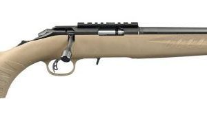 RUGER AMERICAN RIMFIRE RIFLE BARRETT BROWN SYNTHETIC .22 LR 16" BARREL 10-ROUNDS