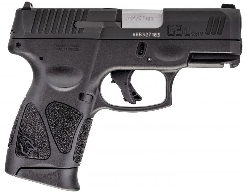 TAURUS G3C PISTOL 9MM 3.2" BARREL 12-ROUNDS WHITE DOT SIGHTS