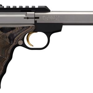 BROWNING BUCK MARK PLUS PISTOL STAINLESS W/ UDX GRIPS .22 LR 5.5" BARREL 10-ROUNDS
