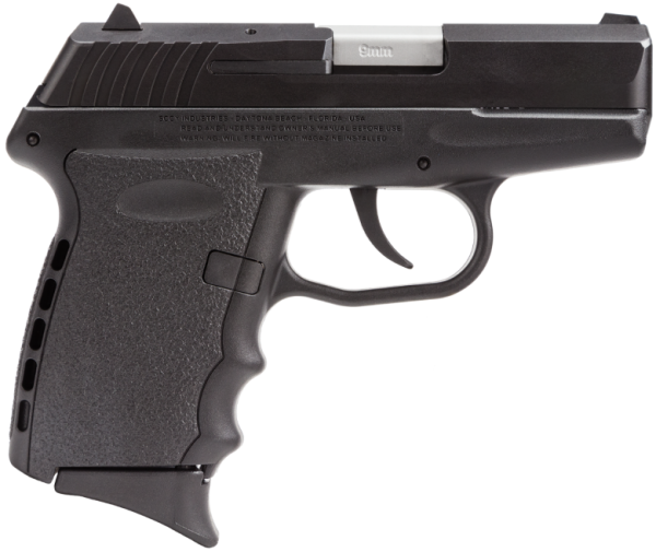 SCCY CPX-2 BLACK 9MM 3.1-INCH 10RD 3 DOT SIGHTS
