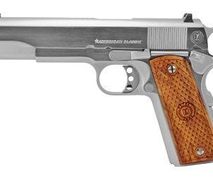 AMERICAN CLASSIC 1911 GOVERNMENT CHROME .38 SUPER 5" BARREL 8-ROUNDS