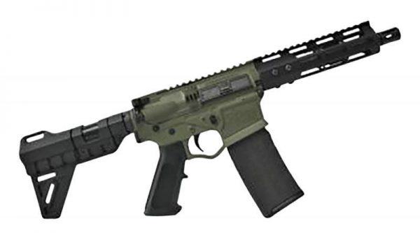 AMERICAN TACTICAL IMPORTS OMNI HYBRID MAXX PISTOL OD GREEN 5.56 NATO / .223 REM 7.5" BARREL 30-ROUNDS