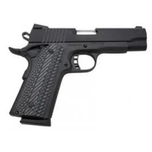ARMSCOR ROCK ISLAND 1911-A1 BLACK .45ACP 4.3-INCH 8RD G10 VZ GRIPS