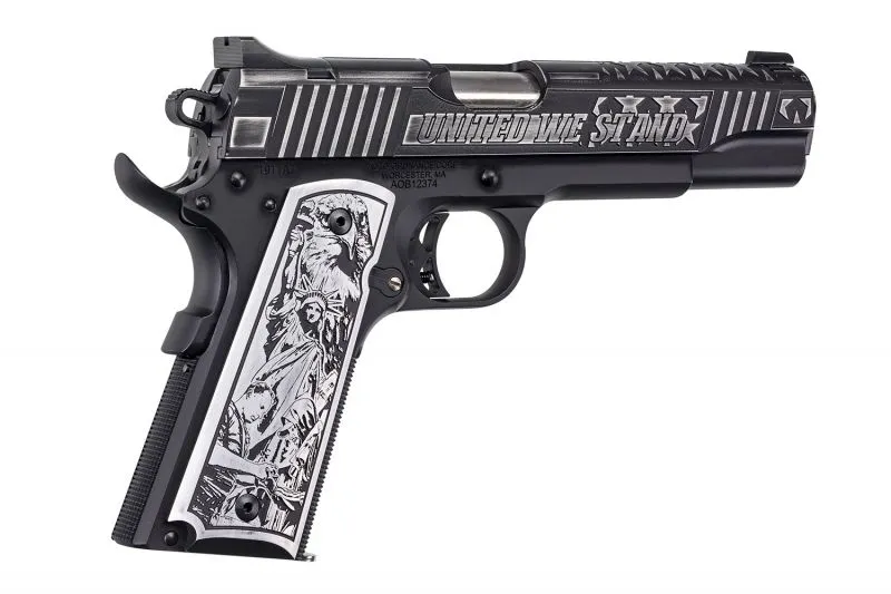 AUTO-ORDNANCE 1911 UNITED WE STAND EDITION BLACK ARMORY KOTE .45 ACP 5" BARREL 7-ROUNDS