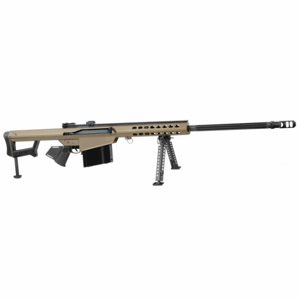 Barrett Model 82A1 Burnt Bronze .50 BMG 29" Barrel 10-Rounds Bladed Grip