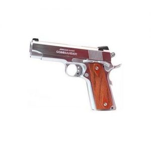 AMERICAN CLASSIC COMMANDER CHROME/WOOD .45ACP 4.25-INCH 8RD