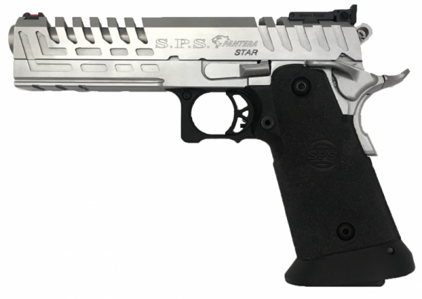 BERSA SPS PANTERA STAR 9MM LUGER 5" BARREL 18 ROUNDS CHROME HARD