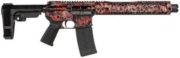 BLACK RAIN ORDNANCE CRYPT RED SKULLS .300 AAC BLACKOUT 10.5" BARREL 30-ROUNDS