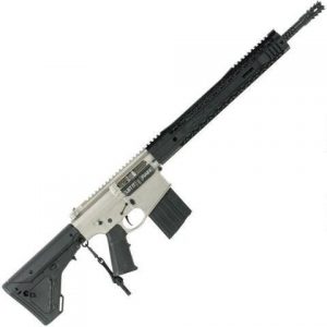 Black Rain BRO Force AR308 Semi Auto Rifle .308 Win 16 Inch Divot 416R Barrel 20 Rounds M-LOK Handguard UBR Stock Black/Norguard Finish