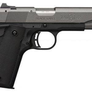 BROWNING 1911-22 BLACK LABEL TUNGSTEN .22 LR 4.25" BARREL 10-ROUNDS ACCESSORY RAIL