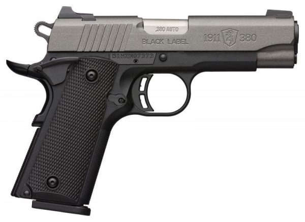 BROWNING 1911-380 BLACK LABEL PRO TUNGSTEN .380 ACP 3.625" BARREL 8-ROUNDS