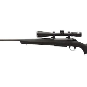BROWNING AB3 STALKER COMBO BOLT ACTION RIFLE BLACK 30-06 SPFLD 22 INCH - NIKON BUCKMASTER II 4-12X40 BDC SCOPE MOUNTED AND BORE-SIGHTED