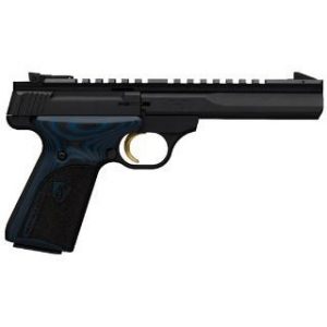 BROWNING BUCK MARK BLACK LABEL CONTOUR MATTE BLACK/BLUE .22LR 5.5-INCH 10RD