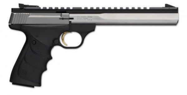 BROWNING BUCK MARK CONTOUR STAINLESS ULTRAGRIP RX AMBIDEXTROUS .22 LR 7.25-INCH 10RD