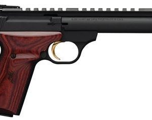 BROWNING BUCK MARK FIELD TARGET MATTE BLACK / ROSEWOOD .22 LR 5.5-INCH 10RD THREADED BARREL