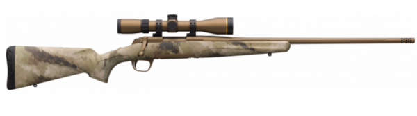 BROWNING X-BOLT HELLS CANYON SPEED 6.5 PRC 3 ROUNDS 24" BARREL A-TACS AU LEUPOLD COMBO