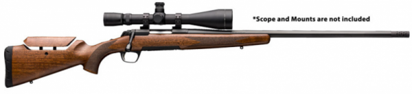 BROWNING'S X-BOLT HUNTER LONG RANGE 300 WIN 26" BARREL 3 ROUNDS BL/WD