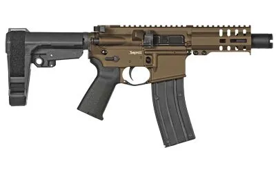 CMMG BANSHEE 300 MK4 PISTOL MIDNIGHT BRONZE .22 LR 4.5" BARREL 25-ROUNDS