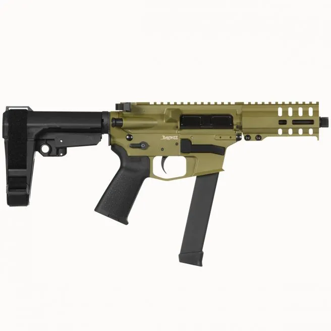 CMMG BANSHEE 300 MK17 PISTOL BAZOOKA GREEN 9MM 5" BARREL 21-ROUNDS
