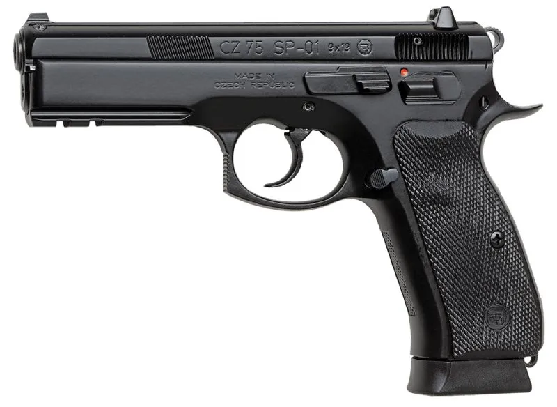 CZ 75 SP-01 BLACK 9MM 4.6-INCH 10RDS NIGHT SIGHTS