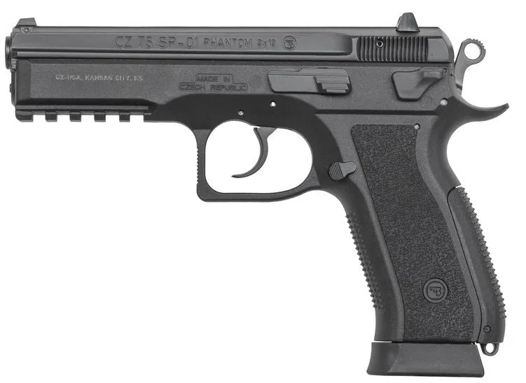 CZ 75 SP-01 PHANTOM BLACK 9MM 4.72-INCH 10RDS
