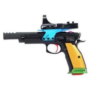 CZ 75 TS CZECHMATE PARROT 9MM 5.4-INCH 20RD SA C-MORE SIGHT